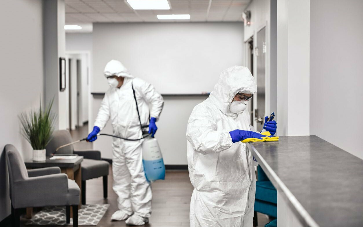 ФОТО Обработка офиса от вредителей в рабочем поселке Московской области Ржавки | подробно